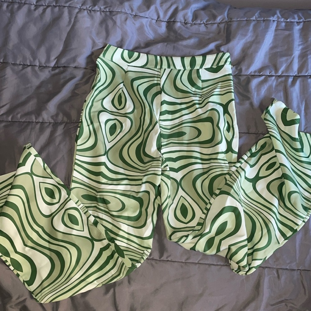 Green Marble Pants